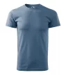Malfini Heavy New - Kerek nyakú unisex póló - Farmerkék - 3XL