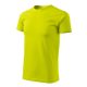 Malfini Heavy New - Kerek nyakú unisex póló - Lime - M