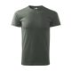 Malfini Heavy New - Kerek nyakú unisex póló - Sötét palakő - XS