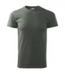 Malfini Heavy New - Kerek nyakú unisex póló - Sötét palakő - S