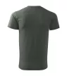 Malfini Heavy New - Kerek nyakú unisex póló - Sötét palakő - M