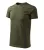 Malfini Heavy New - Kerek nyakú unisex póló - Military - L