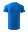 Malfini Heavy New - Kerek nyakú unisex póló - Snorkel kék - L