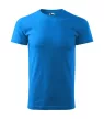 Malfini Heavy New - Kerek nyakú unisex póló - Snorkel kék - XL