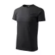 Malfini Heavy New - Kerek nyakú unisex póló - Ébenszürke - XS