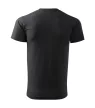 Malfini Heavy New - Kerek nyakú unisex póló - Ébenszürke - 2XL