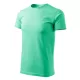 Malfini Heavy New - Kerek nyakú unisex póló - Menta - XS