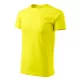 Malfini Heavy New - Kerek nyakú unisex póló - Citrom - XS