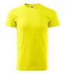 Malfini Heavy New - Kerek nyakú unisex póló - Citrom - 3XL