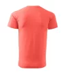 Malfini Heavy New - Kerek nyakú unisex póló - Coral - 2XL