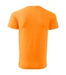Malfini Heavy New - Kerek nyakú unisex póló - Mandarinsárga - XS