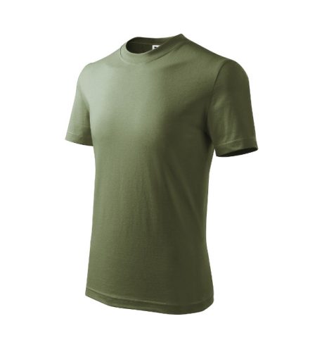 Malfini Basic - Kerek nyakú gyerek póló - Khaki - 122 cm/6 éves