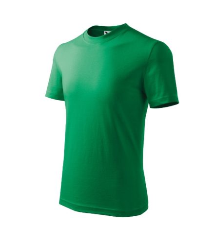 Malfini Basic - Kerek nyakú gyerek póló - Fűzöld - 146 cm/10 éves