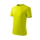 Malfini Basic - Kerek nyakú gyerek póló - Lime - 110 cm/4 éves