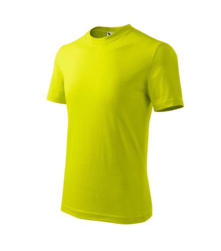 Malfini Basic - Kerek nyakú gyerek póló - Lime - 146 cm/10 éves
