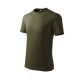 Malfini Basic - Kerek nyakú gyerek póló - Military - 146 cm/10 éves
