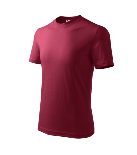 Malfini Basic - Kerek nyakú gyerek póló - Garnet - 146 cm/10 éves
