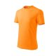 Malfini Basic - Kerek nyakú gyerek póló - Mandarinsárga - 158 cm/12 éves