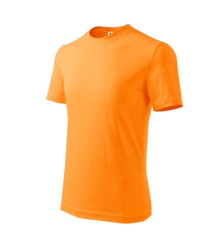 Malfini Basic - Kerek nyakú gyerek póló - Mandarinsárga - 146 cm/10 éves