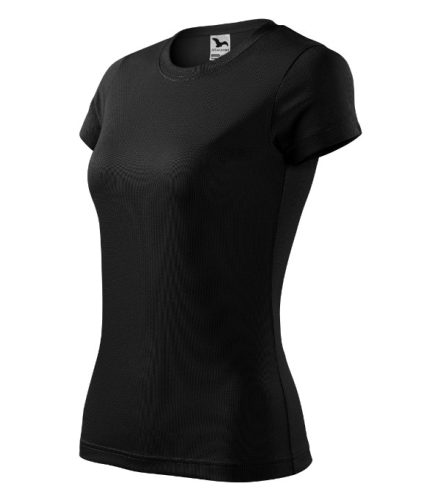 Malfini Fantasy - Kerek nyakú női póló - Fekete - 2XL