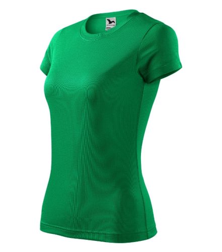 Malfini Fantasy - Kerek nyakú női póló - Fűzöld - 2XL