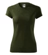 Malfini Fantasy - Kerek nyakú női póló - Military - XL