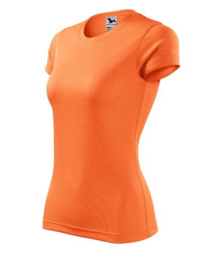 Malfini Fantasy - Kerek nyakú női póló - Neon mandarine - XS