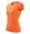 Malfini Fantasy - Kerek nyakú női póló - Neon mandarine - 2XL