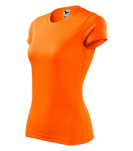 Malfini Fantasy - Kerek nyakú női póló - Neon narancssárga - 2XL