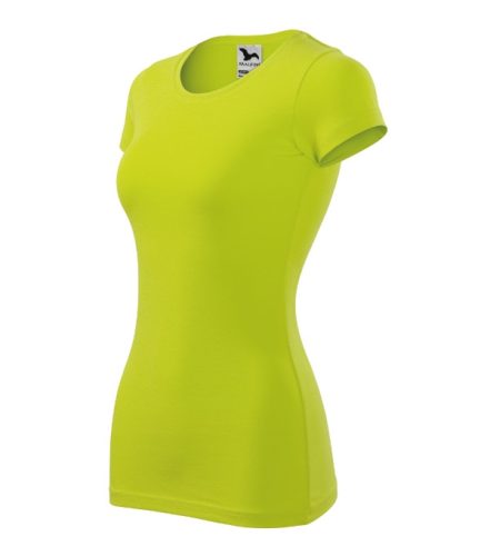 Malfini Glance - Kerek nyakú női póló - Lime - XL
