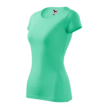 Malfini Glance - Kerek nyakú női póló - Menta - XL