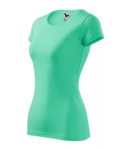 Malfini Glance - Kerek nyakú női póló - Menta - XL