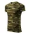 Malfini Camouflage - Kerek nyakú, terepmintás unisex póló - Zöld terepszín - 2XL