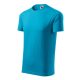 Malfini Element - Kerek nyakú unisex póló - Türkiz - S