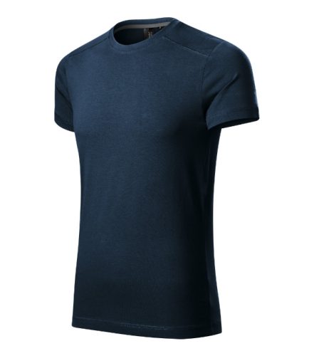 Malfini Premium Action - Kerek nyakú, testhezálló szabású férfi póló - Tengerészkék - 2XL