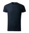 Malfini Premium Action - Kerek nyakú, testhezálló szabású férfi póló - Ombre kék - XL