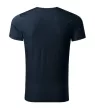 Malfini Premium Action - Kerek nyakú, testhezálló szabású férfi póló - Ombre kék - XL