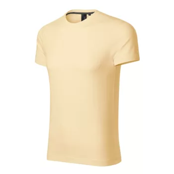   Malfini Premium Action - Kerek nyakú, testhezálló szabású férfi póló - Bourbon vanilla - M