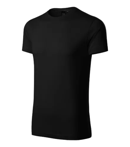 Malfini Premium Exclusive - Kerek nyakú, testhezálló szabású férfi póló - Fekete - 3XL