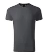 Malfini Premium Exclusive - Kerek nyakú, testhezálló szabású férfi póló - Világos anthracit - 2XL