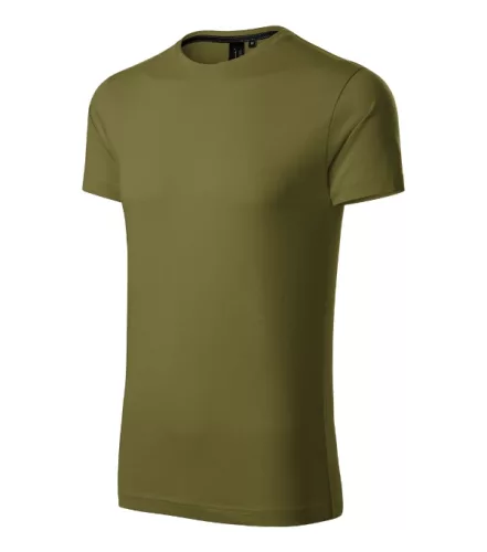 Malfini Premium Exclusive - Kerek nyakú, testhezálló szabású férfi póló - Avokádózöld - 2XL