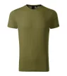Malfini Premium Exclusive - Kerek nyakú, testhezálló szabású férfi póló - Avokádózöld - 3XL