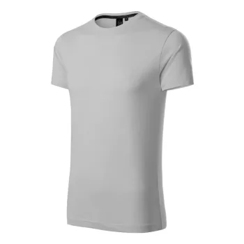   Malfini Premium Exclusive - Kerek nyakú, testhezálló szabású férfi póló - Ezüstszürke - 2XL
