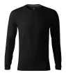 Malfini Premium Brave - Kerek nyakú, hosszú ujjú férfi póló - Fekete - 2XL