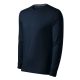 Malfini Premium Brave - Kerek nyakú, hosszú ujjú férfi póló - Tengerészkék - 3XL