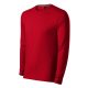 Malfini Premium Brave - Kerek nyakú, hosszú ujjú férfi póló - F1 piros - XL