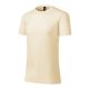 Malfini Premium Merino Rise - Keskeny nyakkivágású férfi póló - Mandula - S