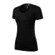 Malfini Premium Merino Rise - Keskeny nyakkivágású női póló - Fekete - L