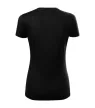 Malfini Premium Merino Rise - Keskeny nyakkivágású női póló - Fekete - L