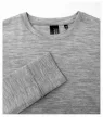 Malfini Premium Merino Rise LS - Keskeny nyakkivágású, hosszú ujjú férfi póló - Fekete - M